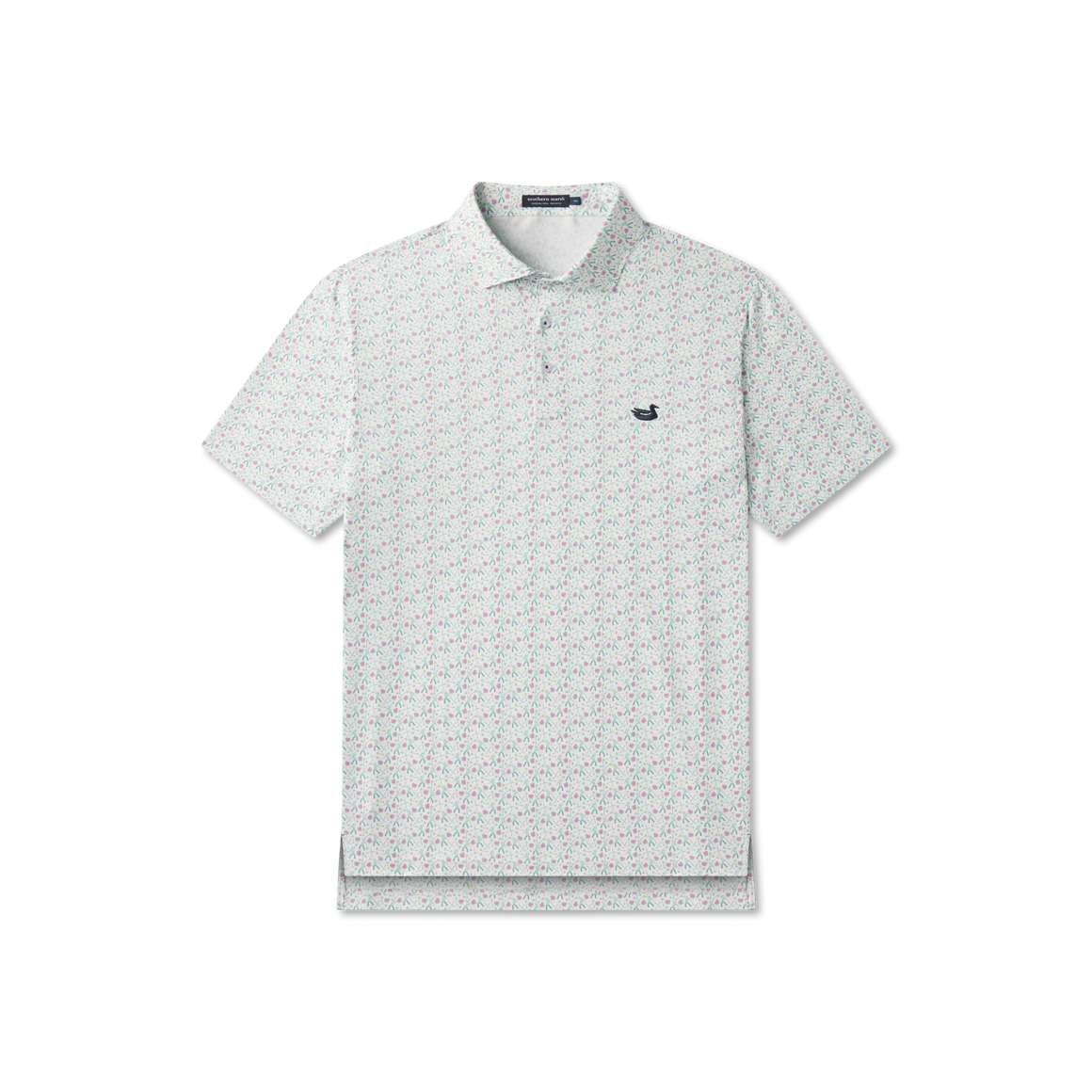White Golf Print | Front