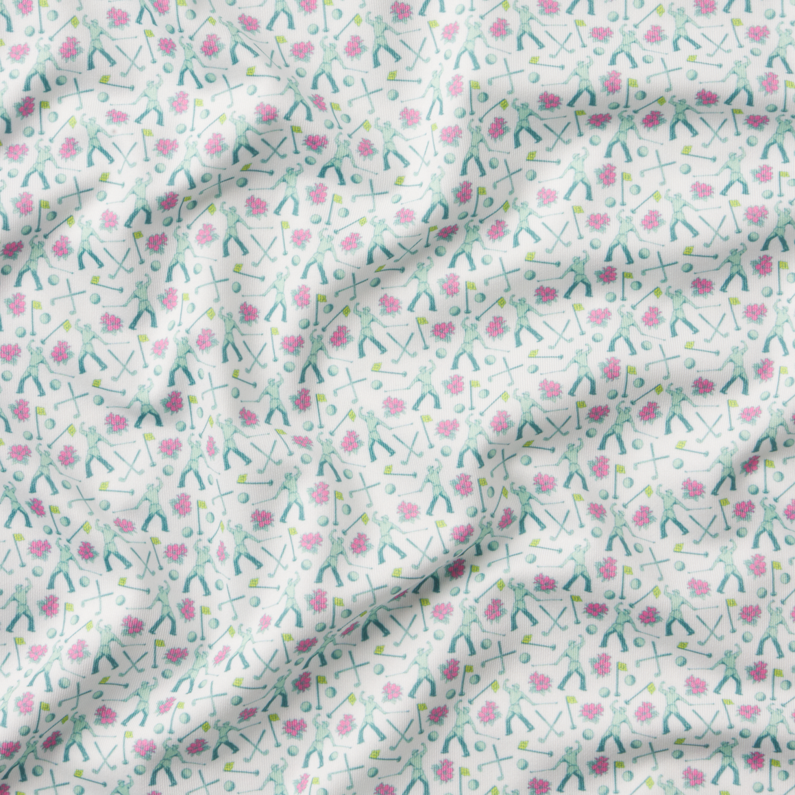 White Golf Print | Details