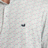 White Golf Print | Logo Detail