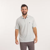 White Golf Print | On Model | Front