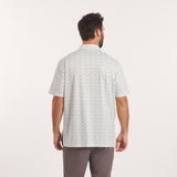 White Golf Print | On Model | Back