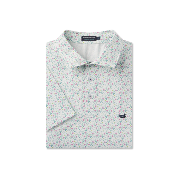 White Golf Print