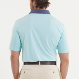  White & Antigua Blue| ON MODEL BACK
