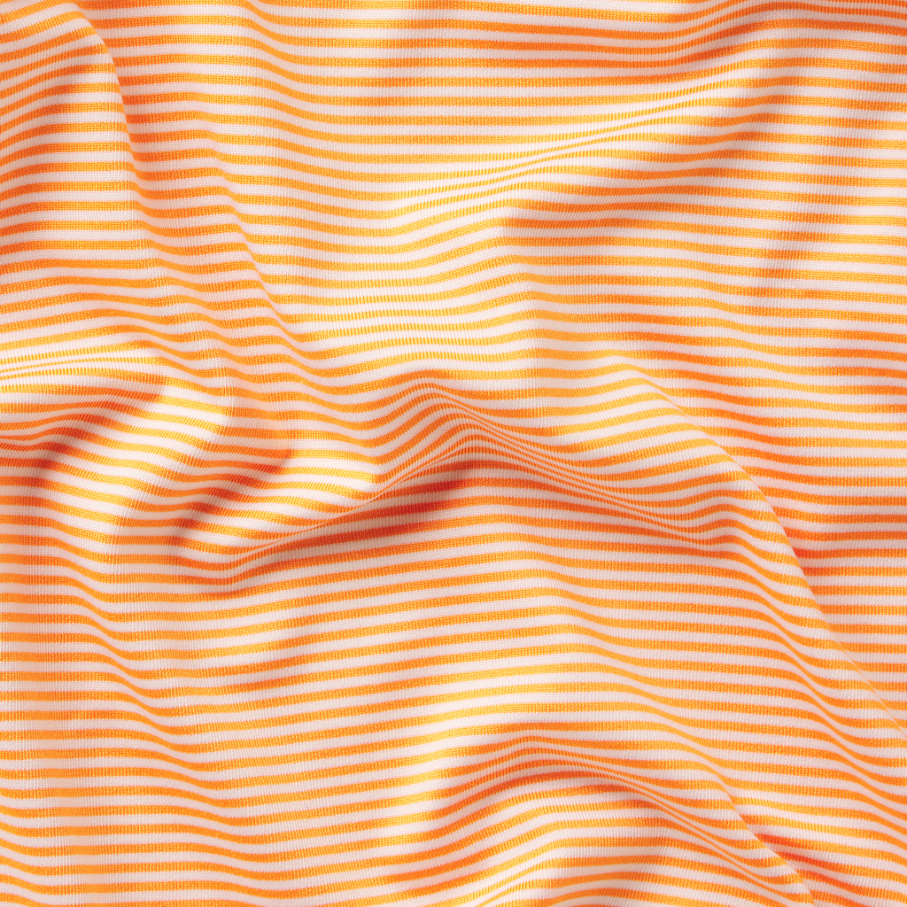 Orange & White