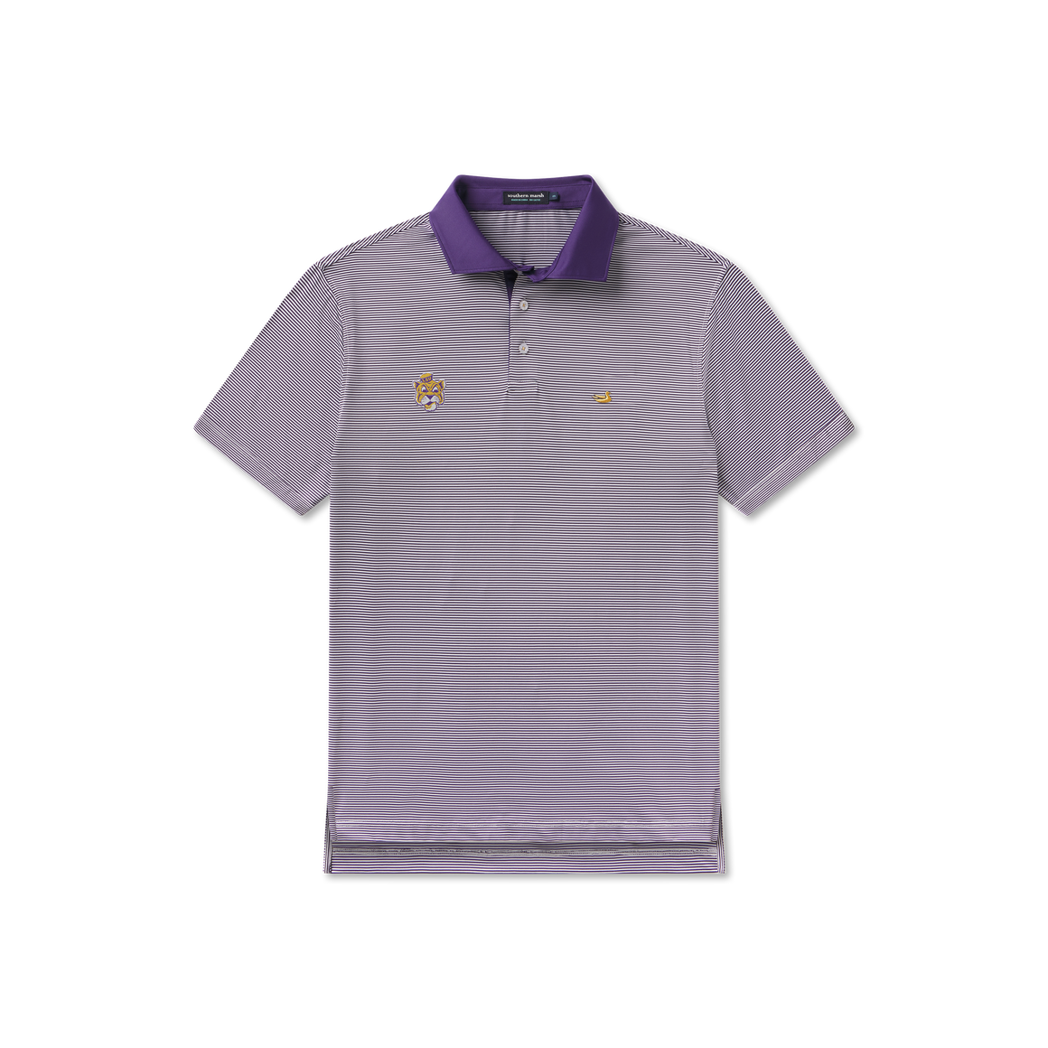 Purple Gold & White