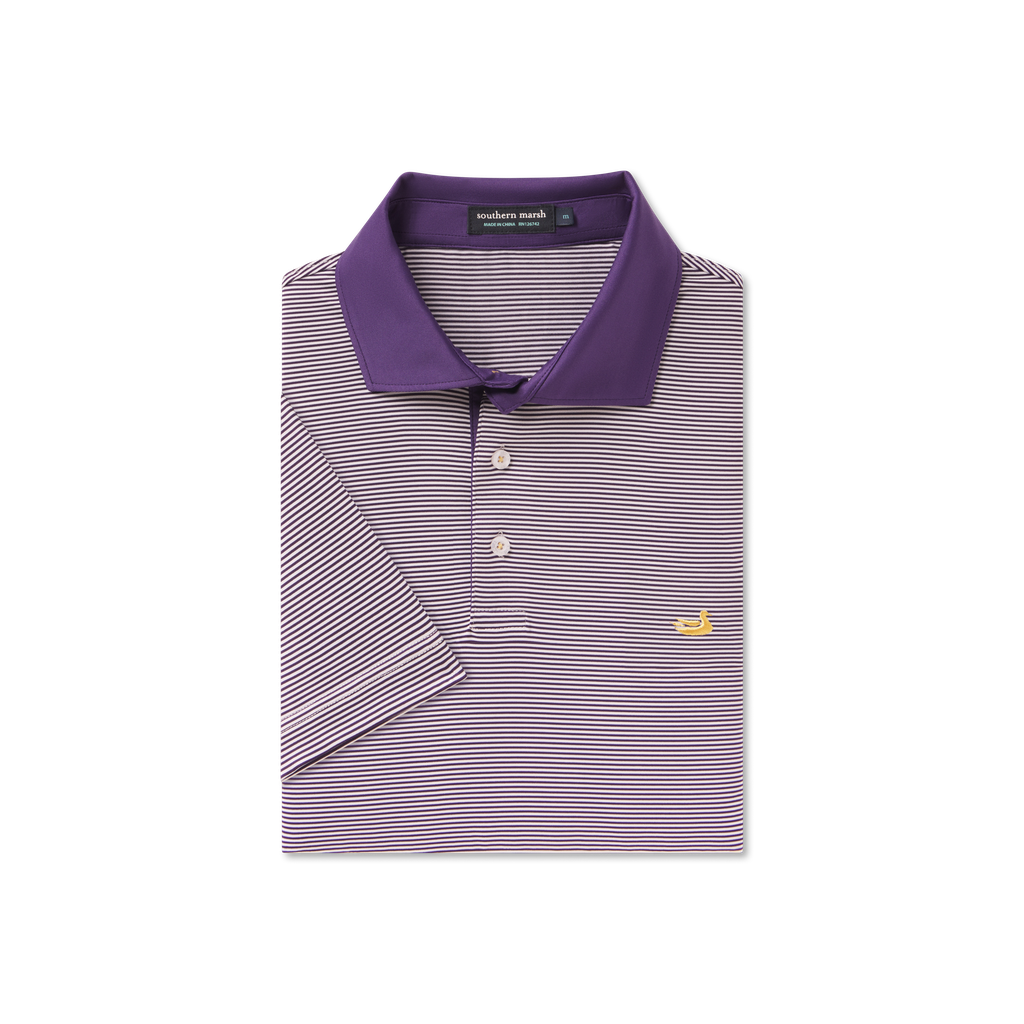 Purple Gold & White
