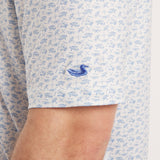White & French Blue Planes | On Model Side Detail