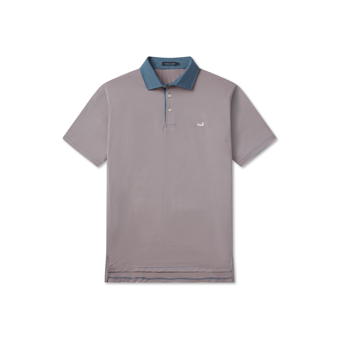 French Blue and Peach | Front