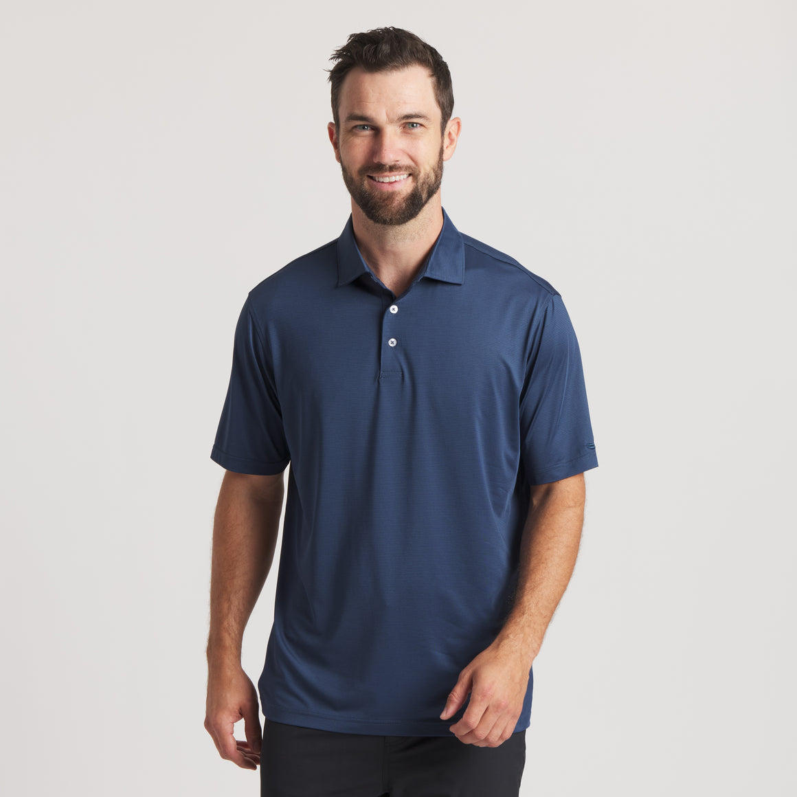 Blue & Navy Marin | ON MODEL FRONT