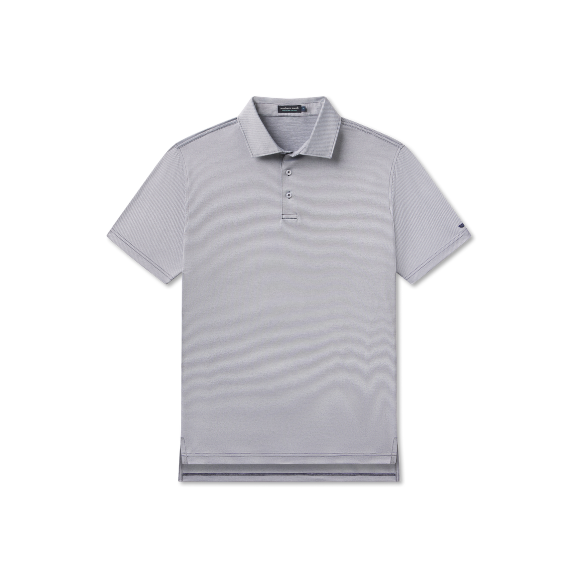 White & Navy Marin | FRONT