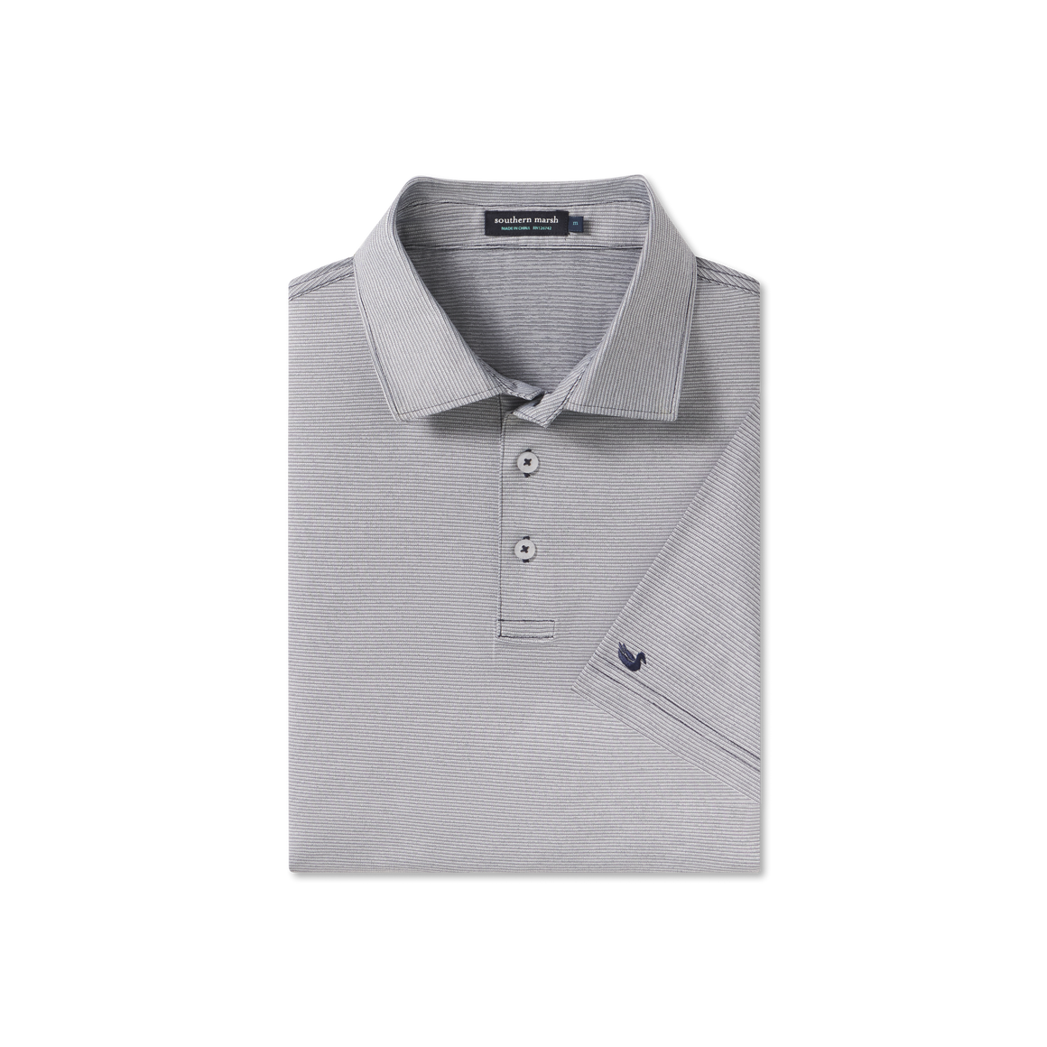 White & Navy Marin