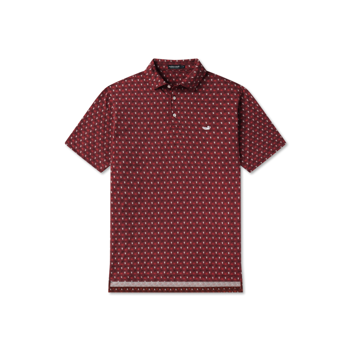 Maroon and Grey | Front