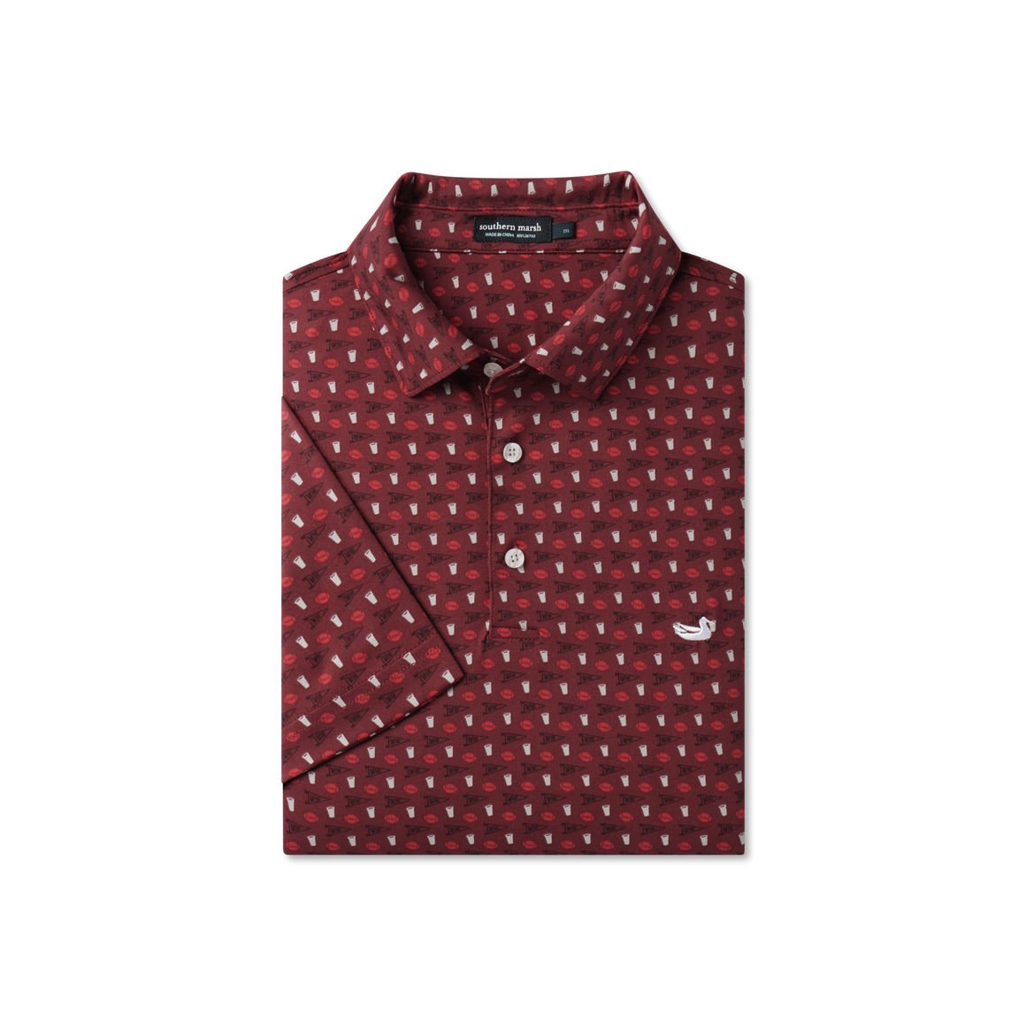 Maroon and Grey