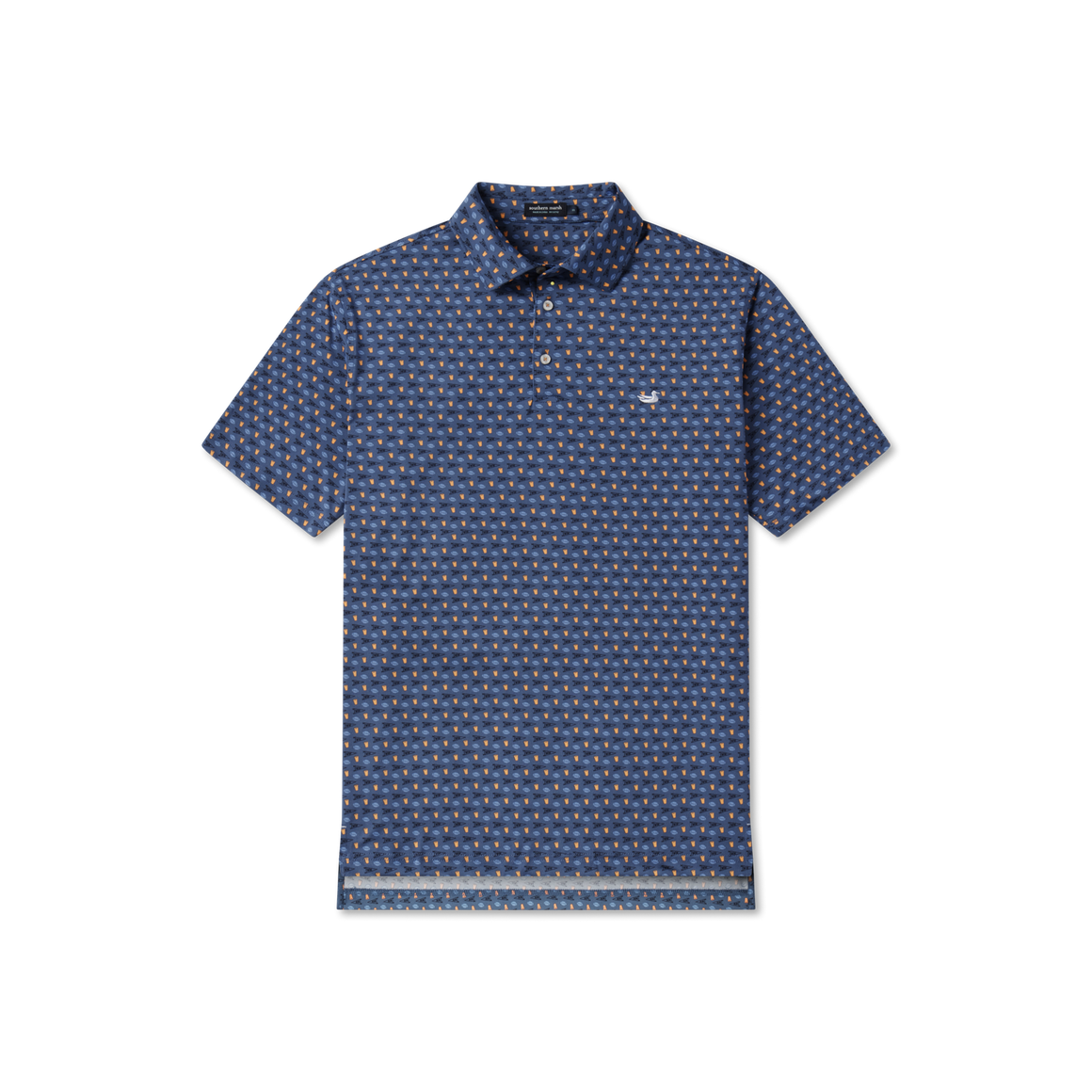 Navy  and Orange | front