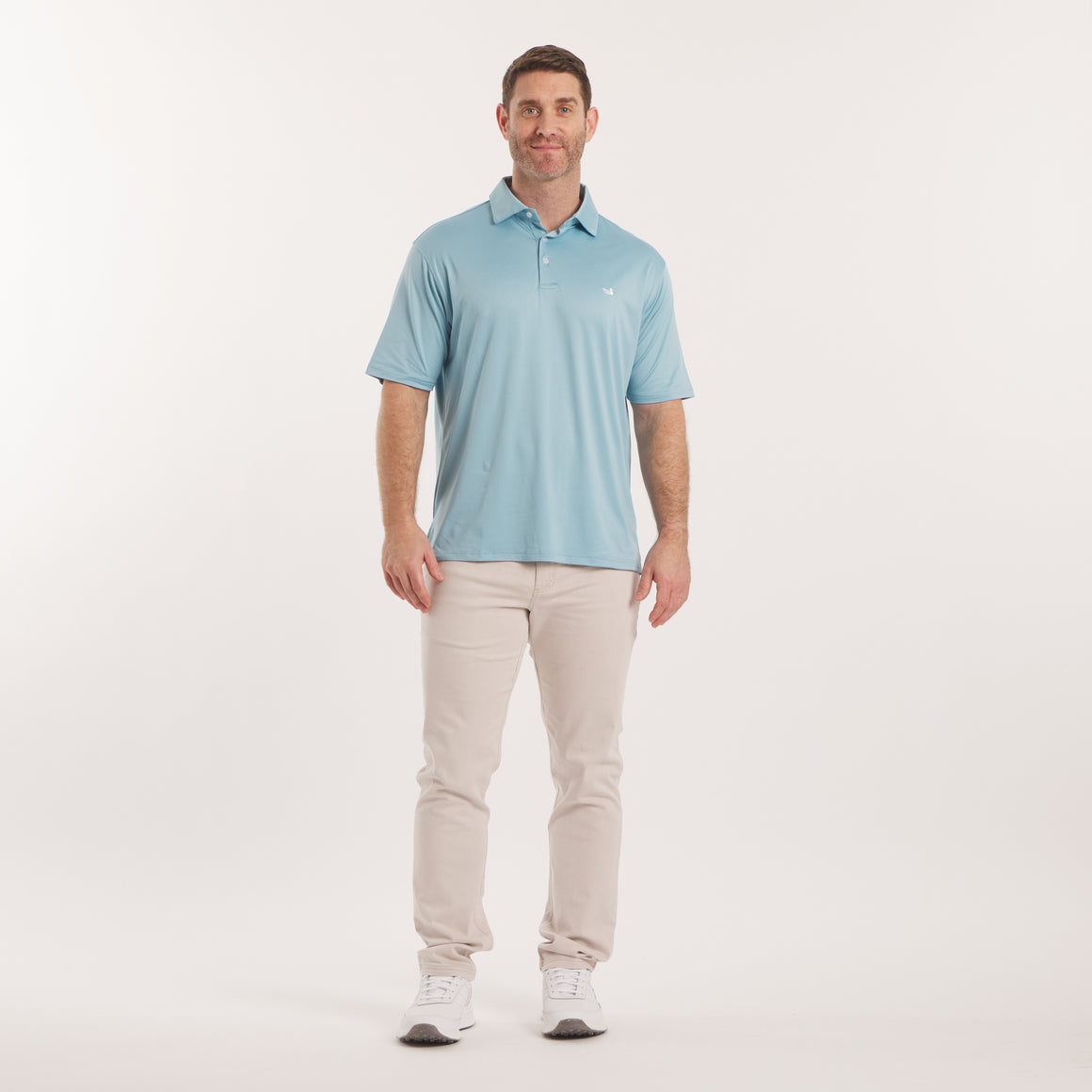 Antigua Blue | On Model Front Full