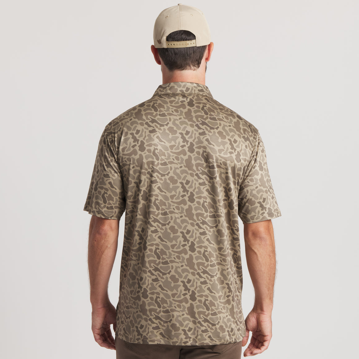 Stone Brown Camo | On Model Back