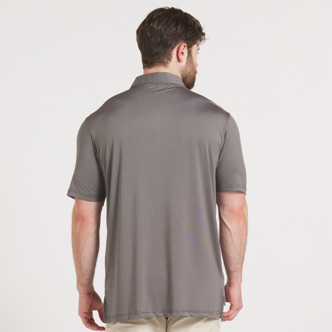 Mountain Purple and Gray Stripe| ON MODEL BACK