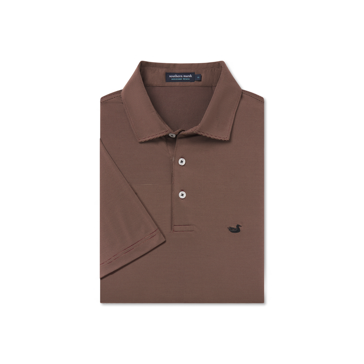 Maroon and Tan Stripe