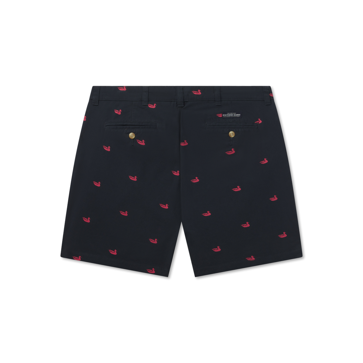 Colonial Navy with Printed Ducks | Back