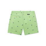 Lime with Printed Ducks | Back