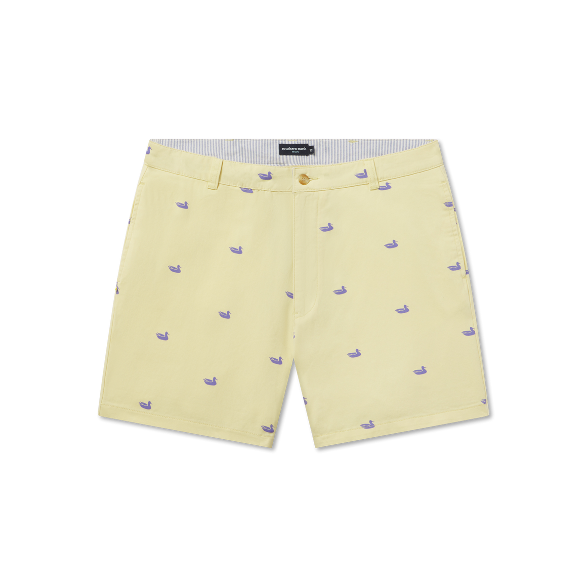 Yellow with Printed Ducks