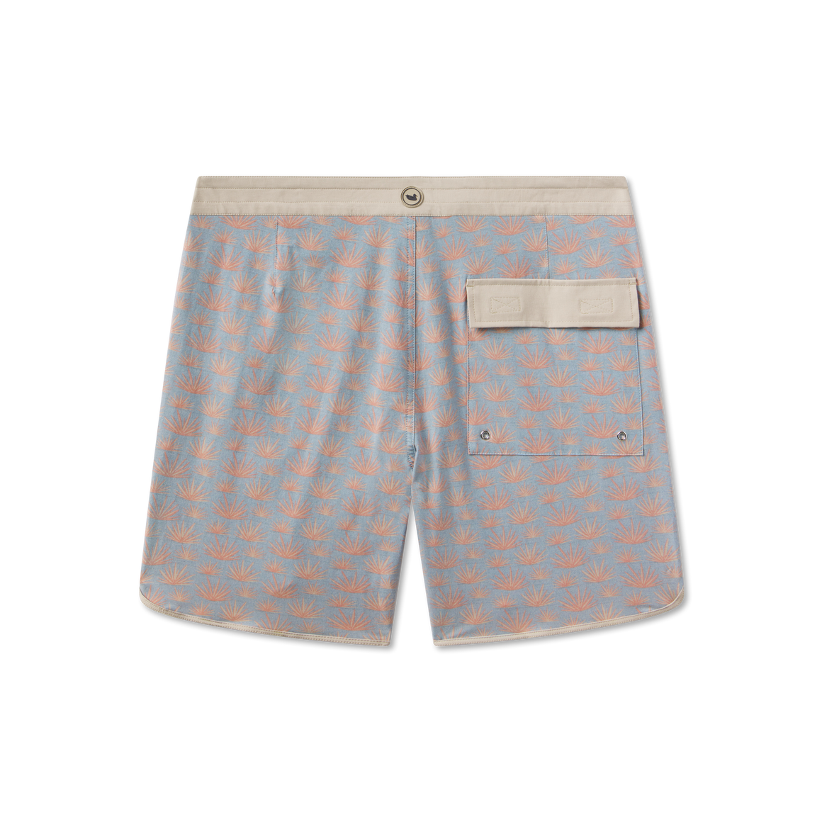 Light Blue & Washed Red | Back