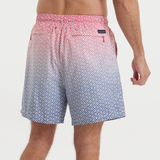 Navy Herringbone | on model back