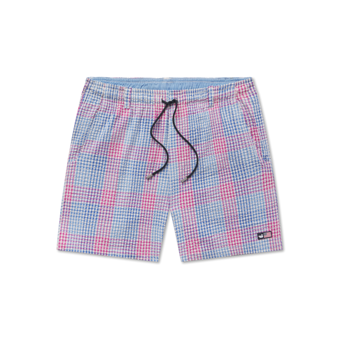 Lilac and Pink Seersucker Gingham