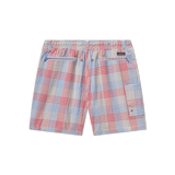Red and Blue Seersucker Gingham | Back