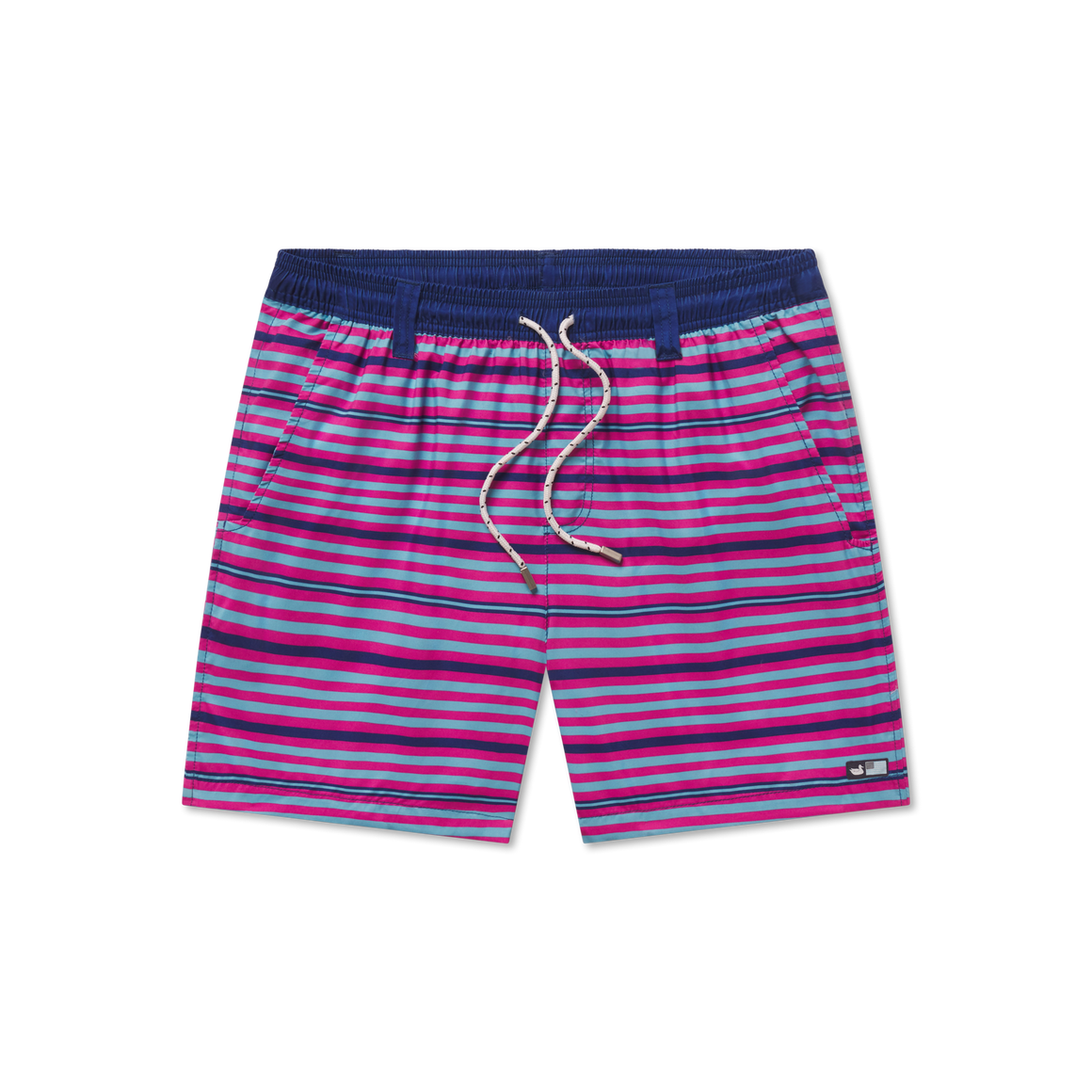 Navy and Teal Stripes