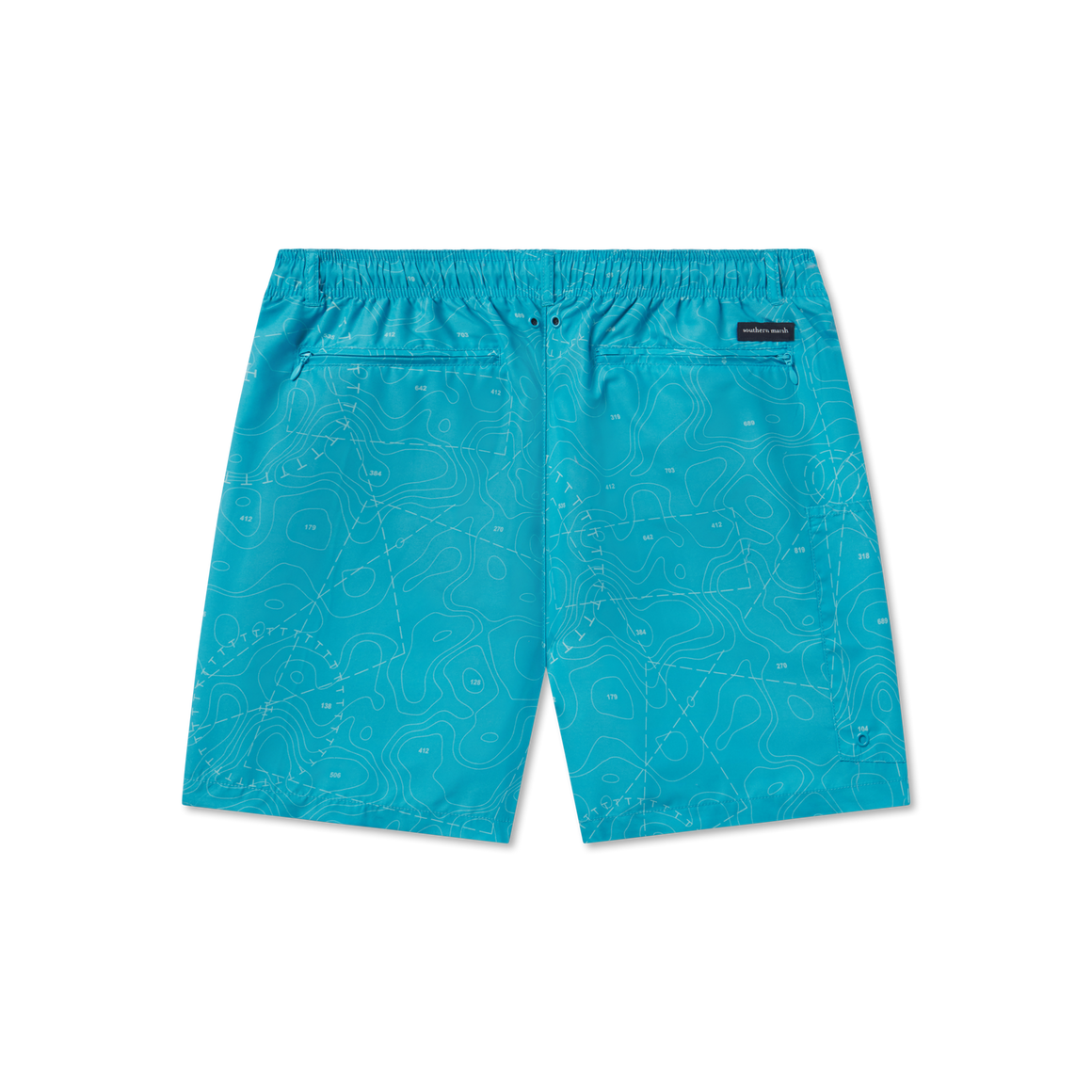 Breaker Blue with White | Back
