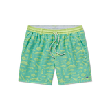 Bimini Green and Lime Fish Print