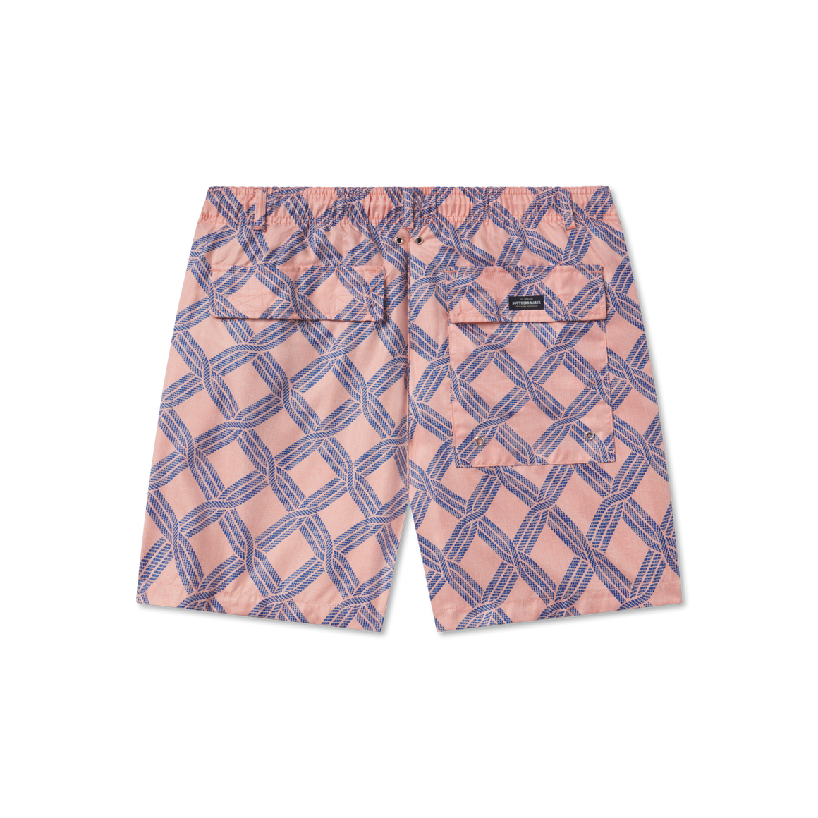 Coral and Royal Blue | Back