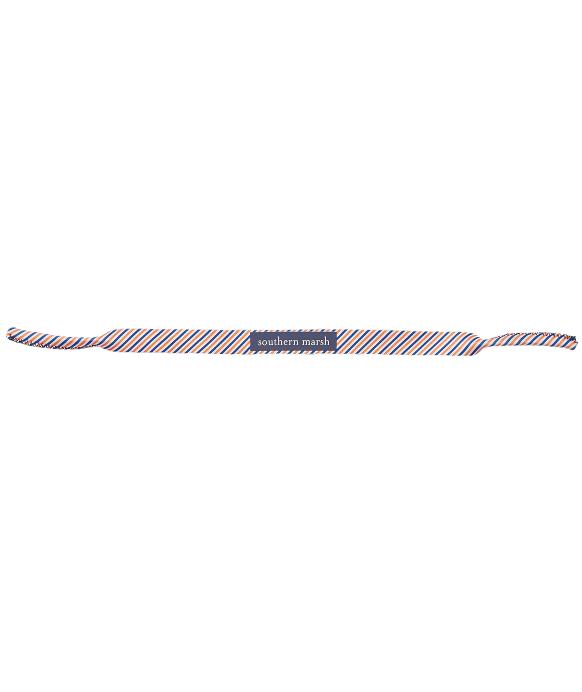 Seersucker - Orange Stripe
