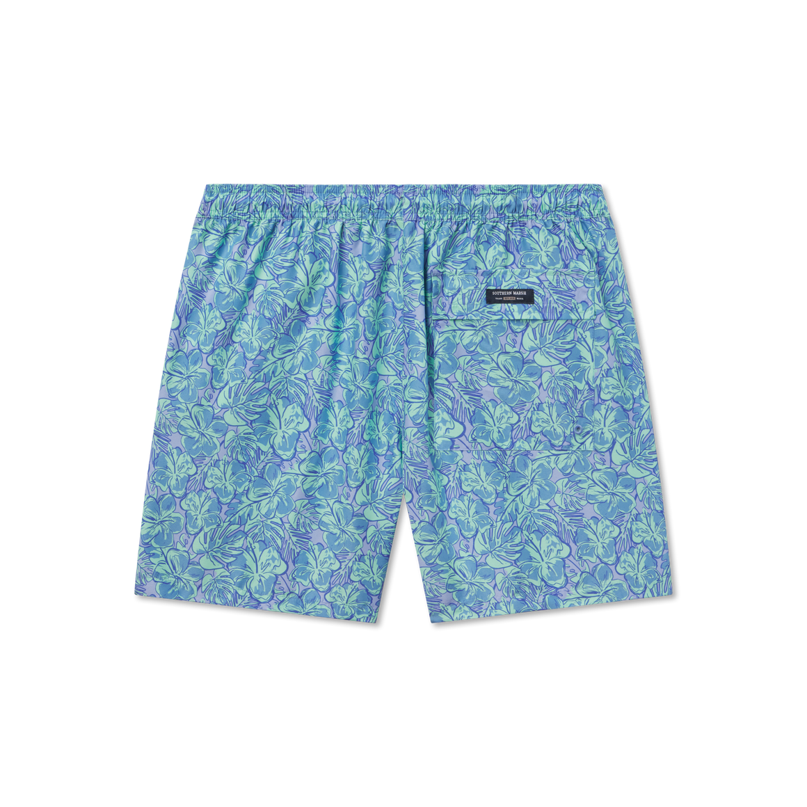 Antigua Blue Tropical | Back