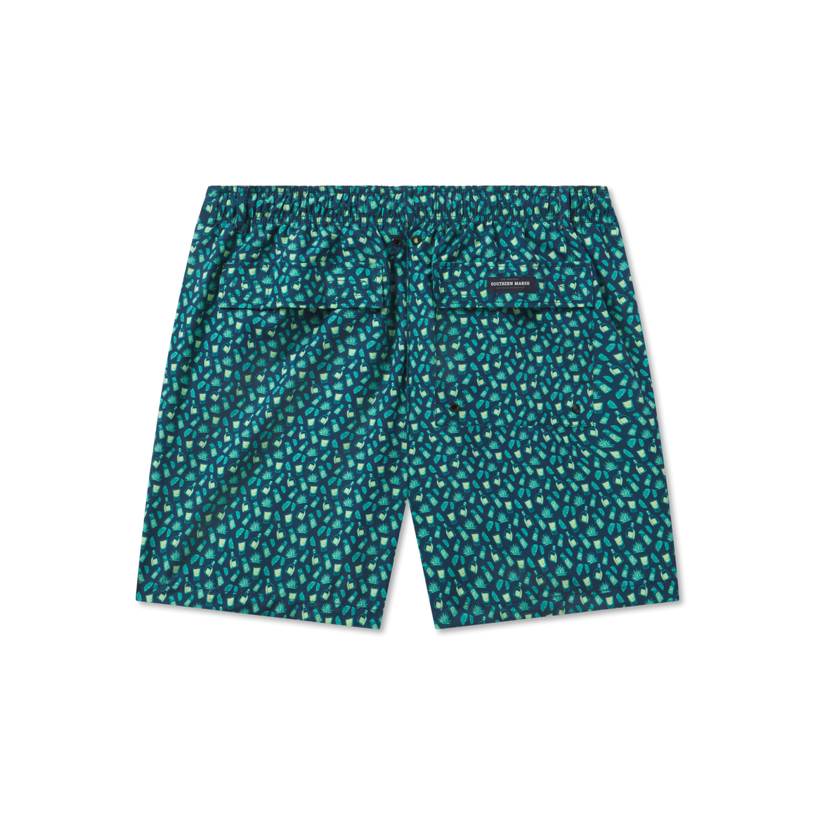 Navy & Mint Limes | Back