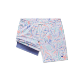Peach and Antigua Blue | Liner