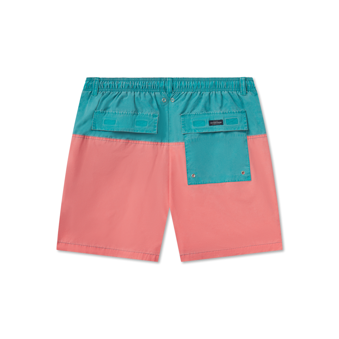 Teal and Coral | Back