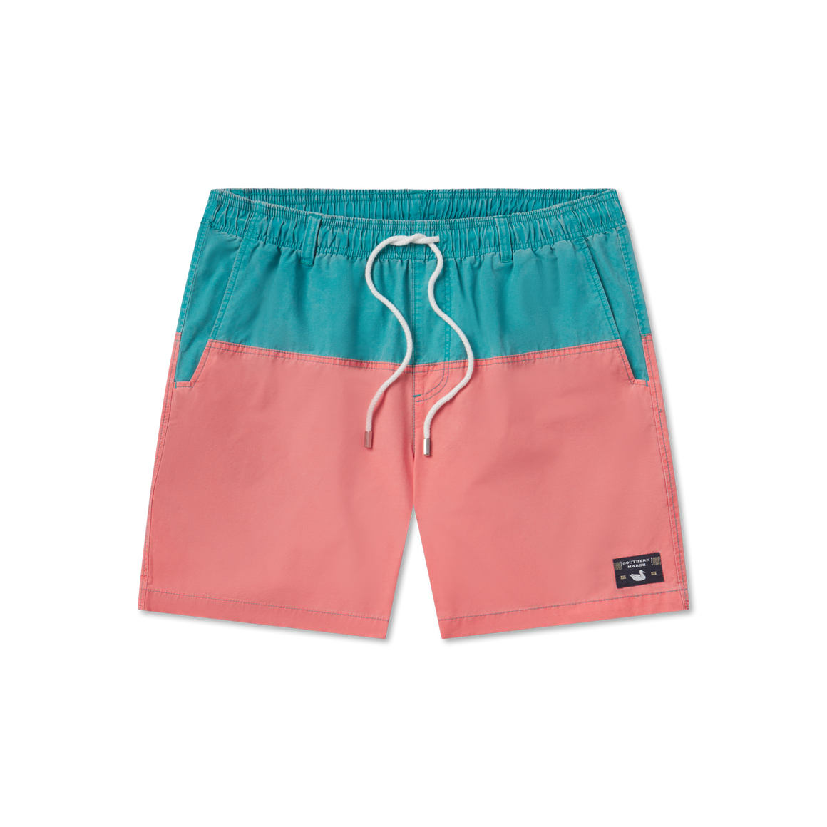 Teal and Coral