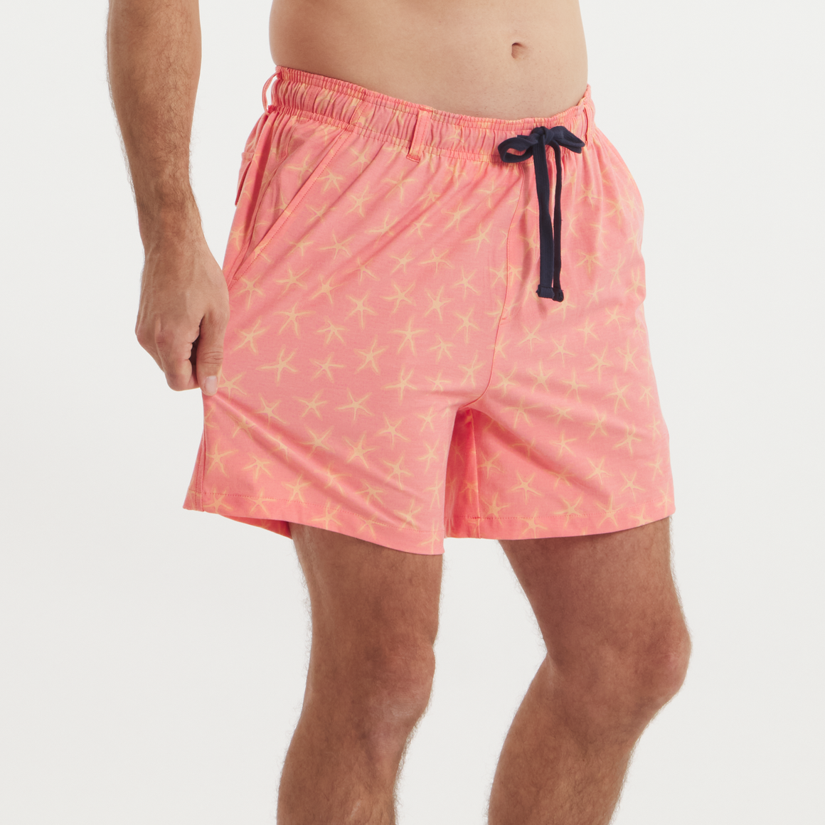 Coral & Peach Starfish | on model detail