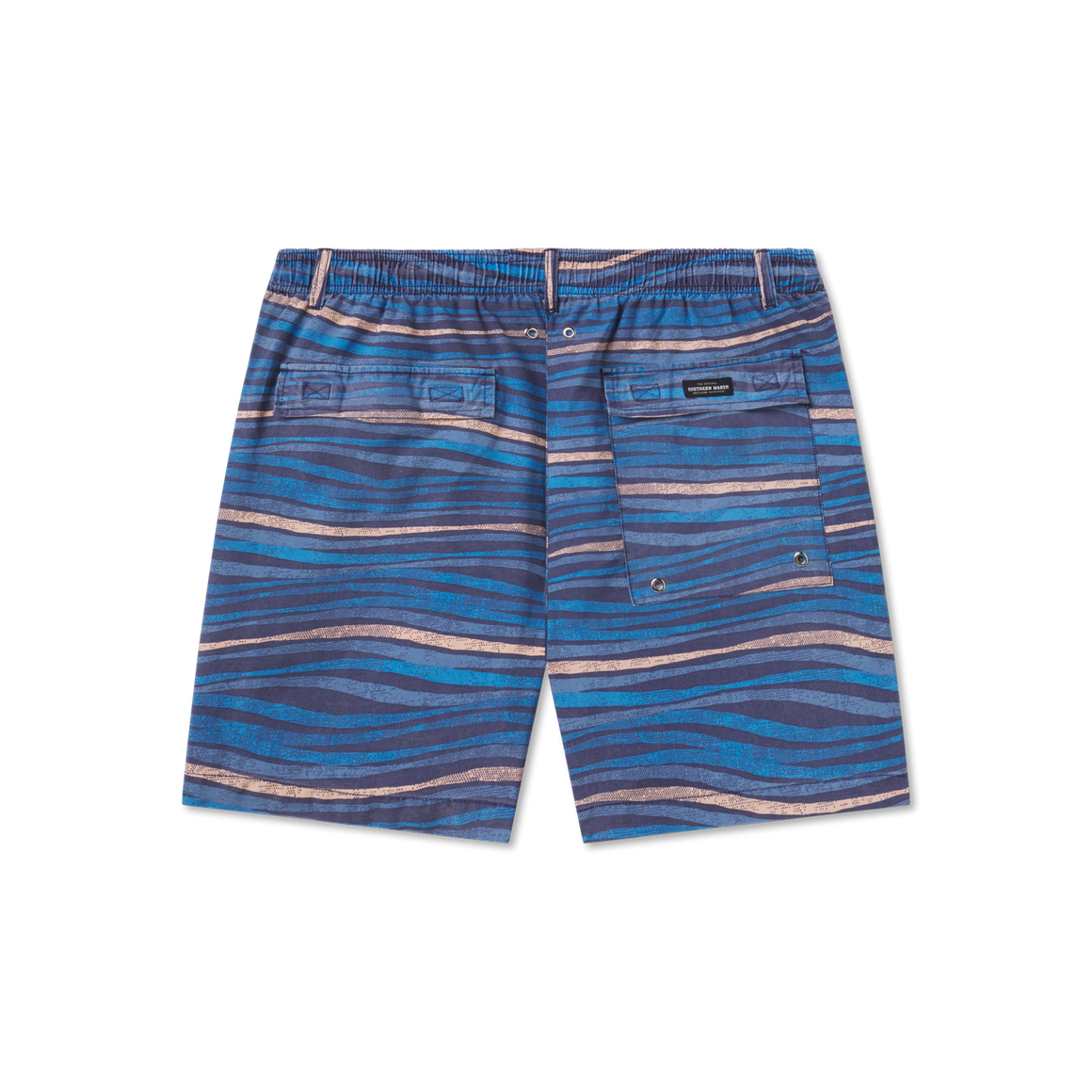 Navy and Peach | Back