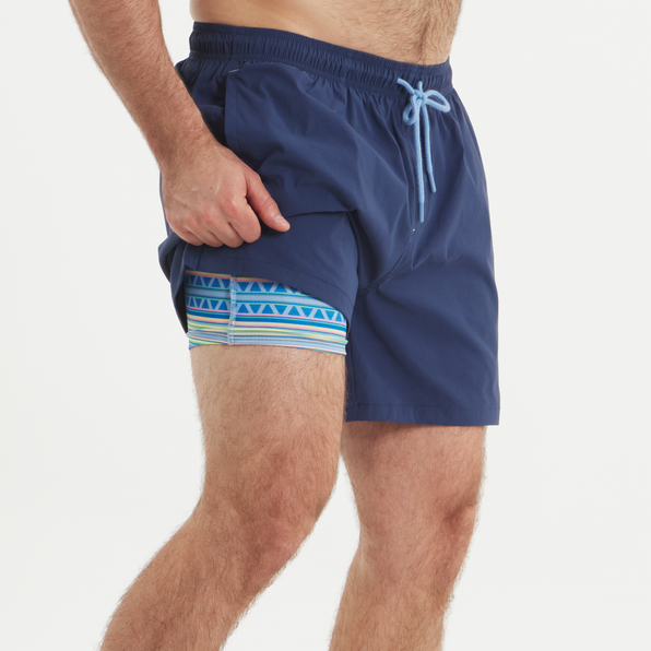 Navy Swim | ON MODEL LINER