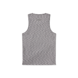 Charcoal Gray and White | Back