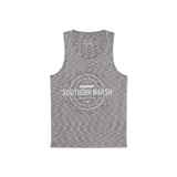 Charcoal Gray and White