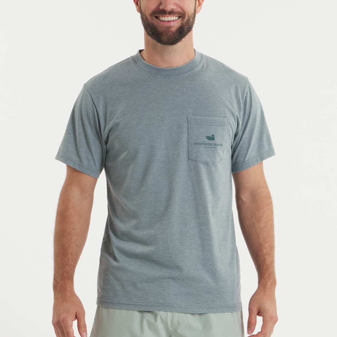 Seawash Burnt Sage | on model front