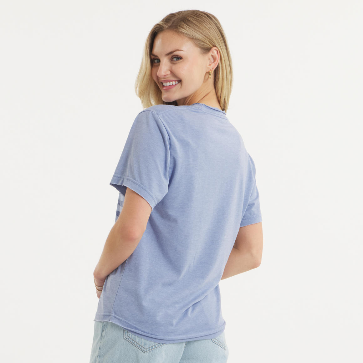 Washed      Blue | ON MODEL DETAIL