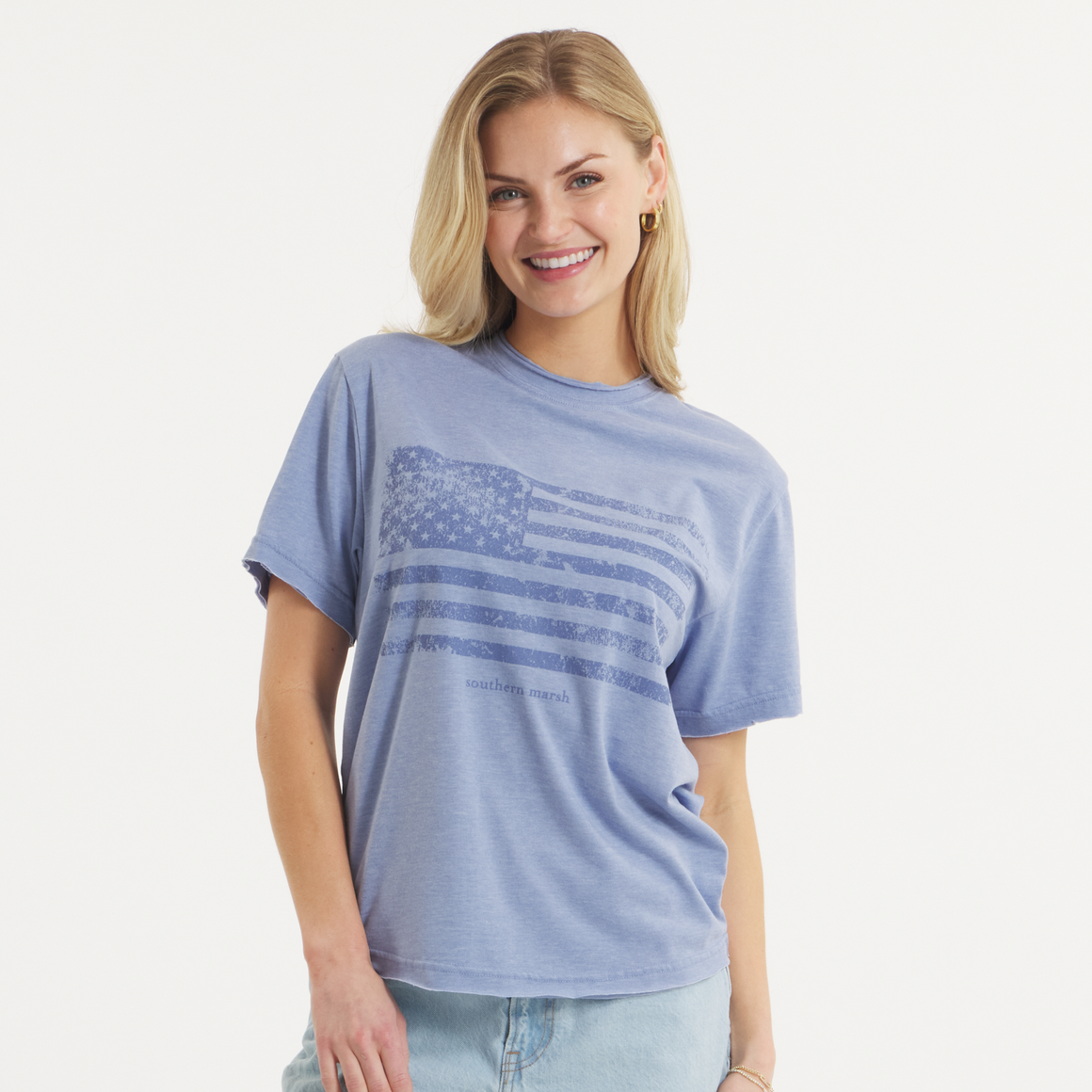 Washed      Blue | ON MODEL FRONT