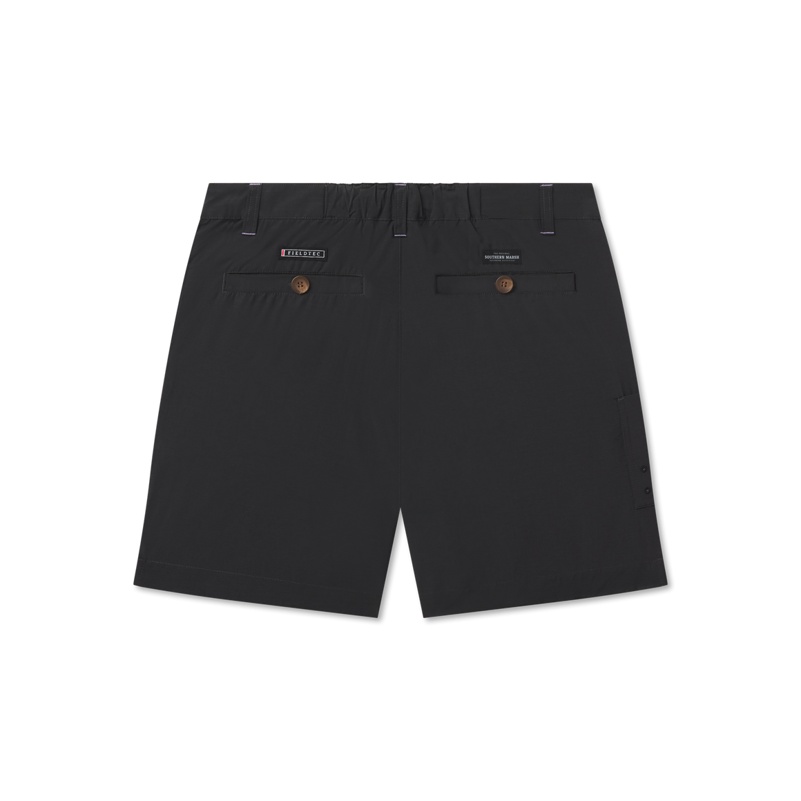 Black | Tarpon Flats Fishing Short | Back