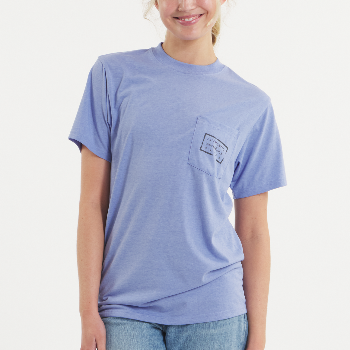 Dark Bluebonnet | on model front