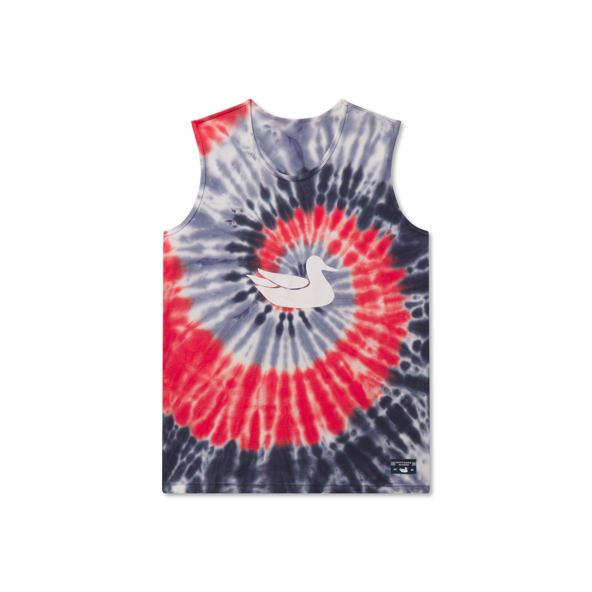 Red White and Blue Tie Dye